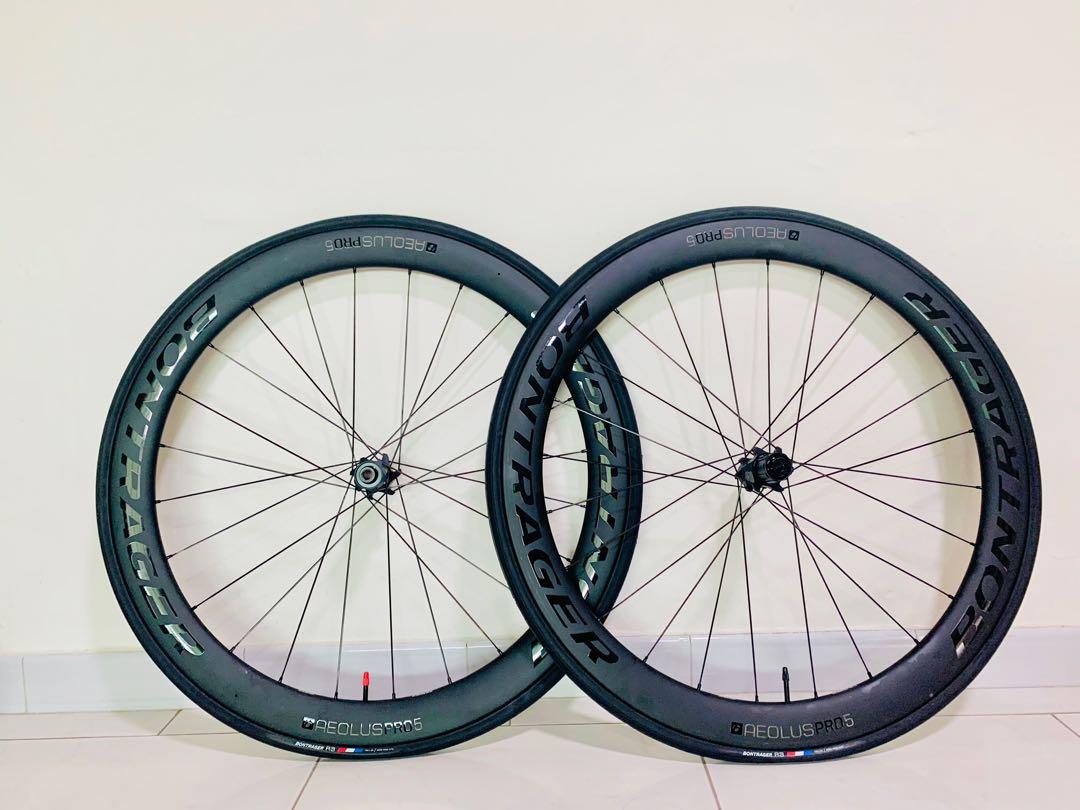 Bontrager 50mm top carbon wheels