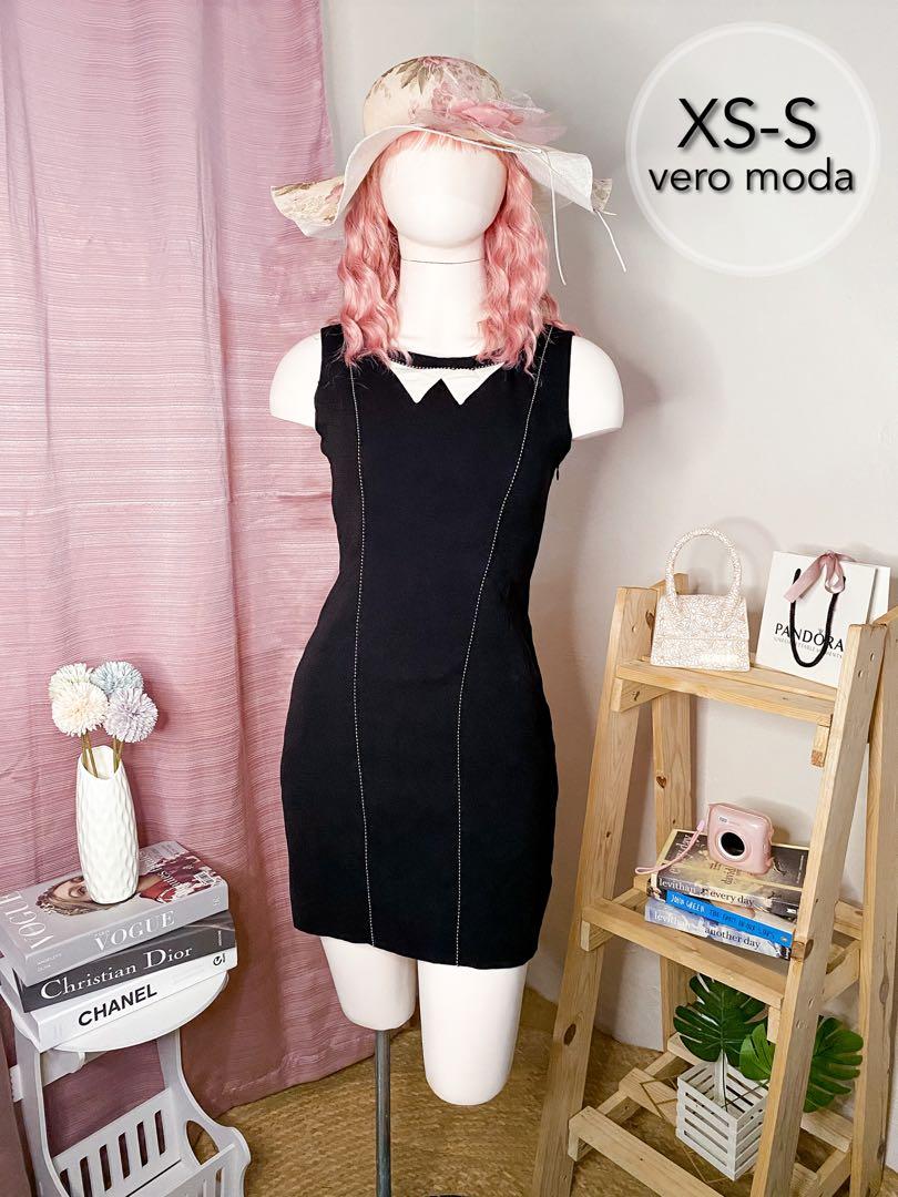 Vero Moda Black Dress, Women's Fashion, Dresses & Dresses on