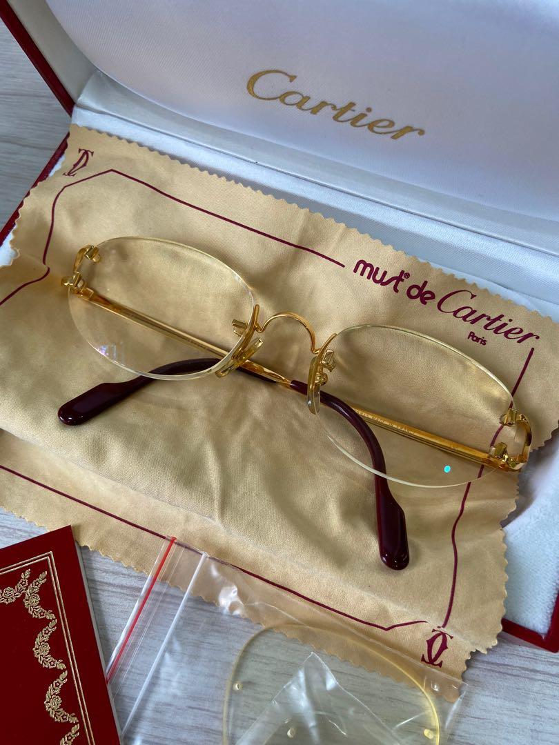 Vintage cartier eyeglasses clearance