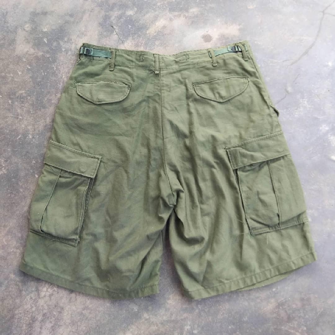 Vintage US Army short Cargo, Fesyen 