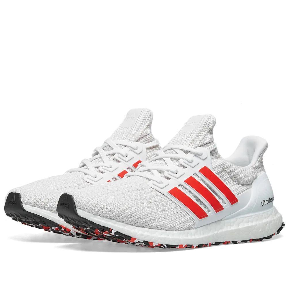 White and clearance red ultraboost
