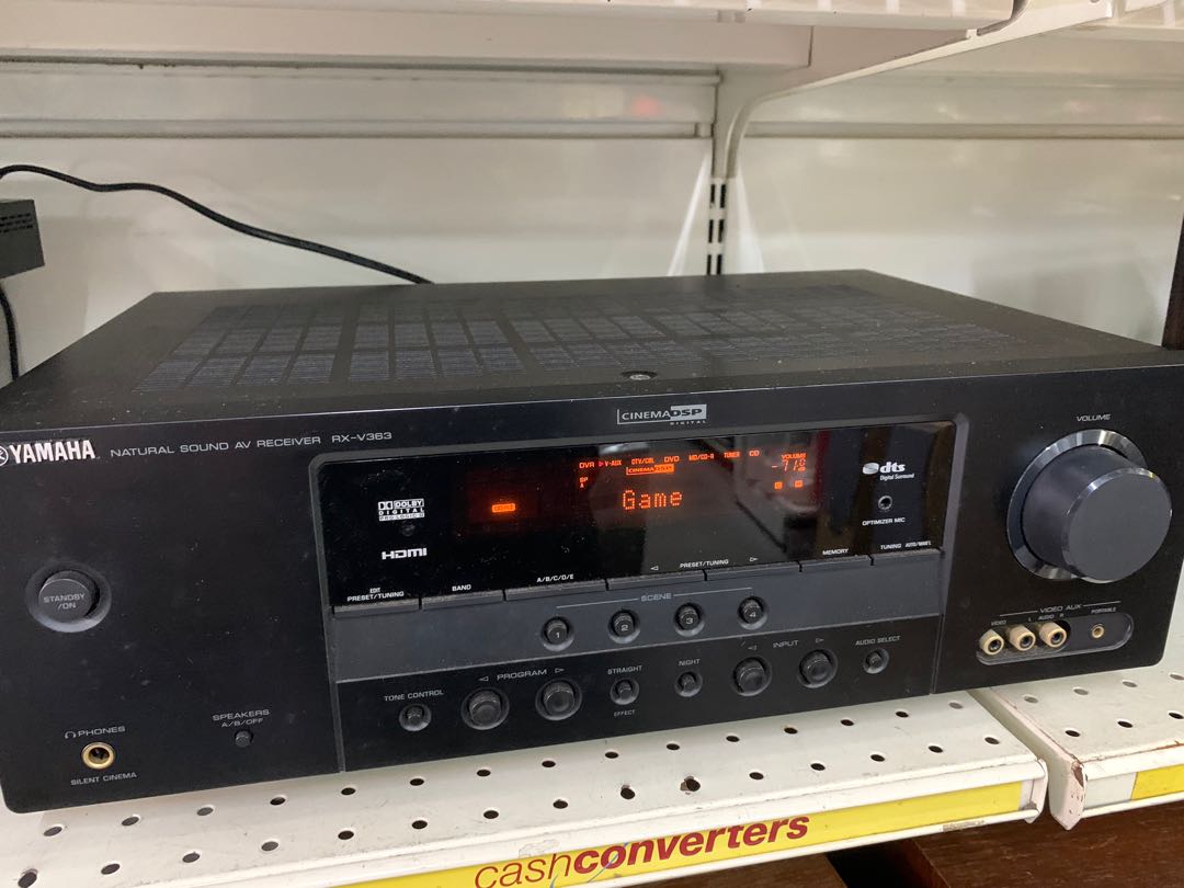 Yamaha RSV363 AV Receiver, Audio, Other Audio Equipment on Carousell