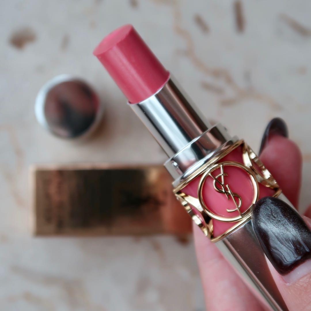 Yves Saint Laurent (Ysl) Beauty Volupte Tint-In-Balm In Tease Me Pink,  Beauty & Personal Care, Face, Makeup On Carousell