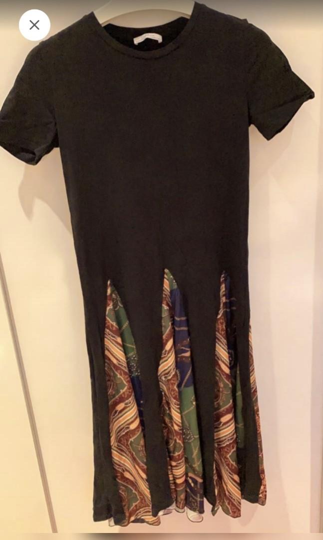 zara batik dress