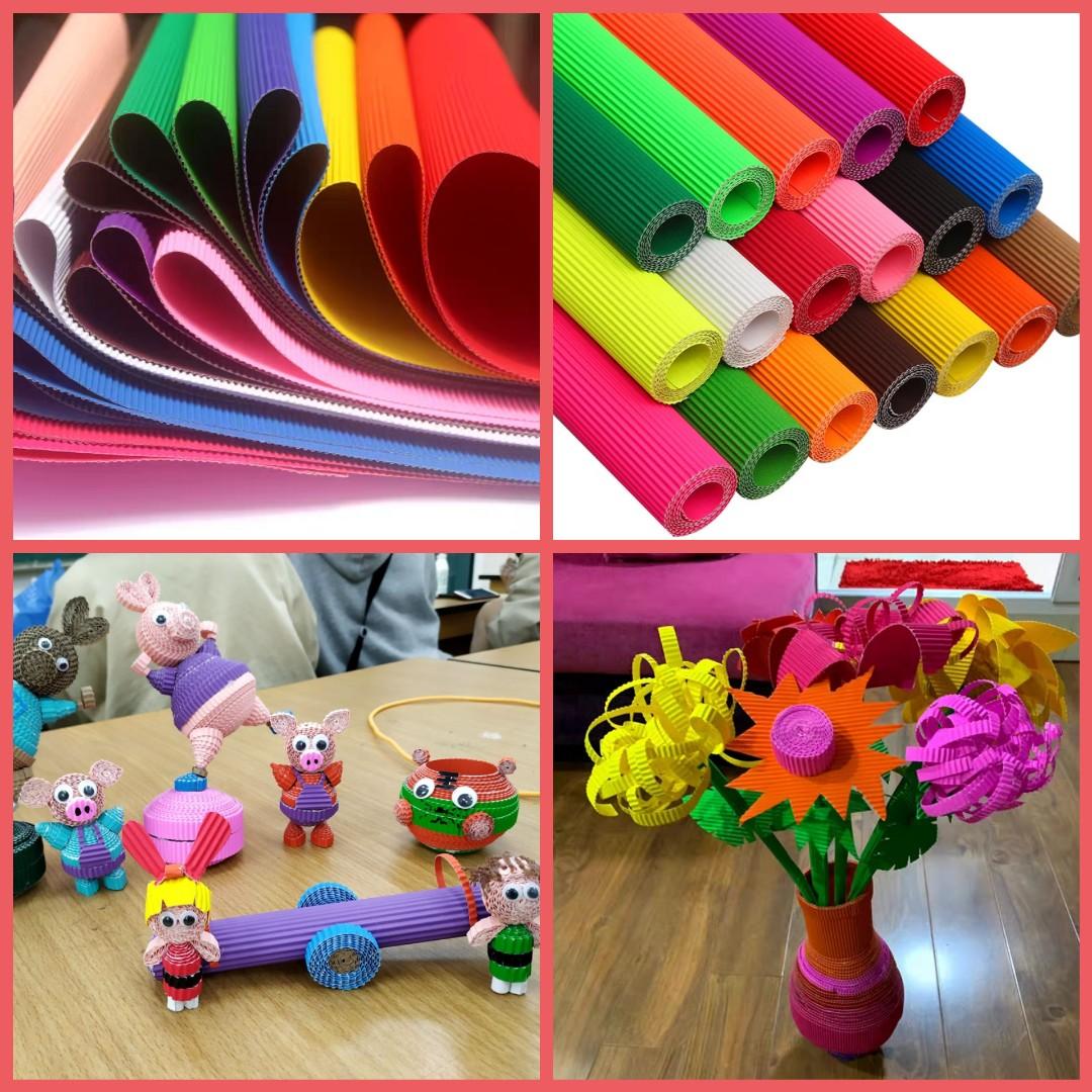 Corrugated online craft paper