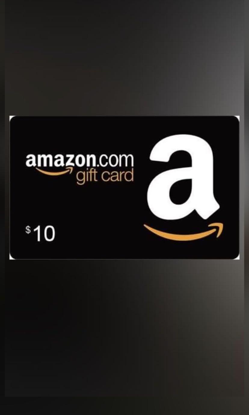 $10 USD($13.40 SGD) Amazon Gift Card (Code) #JurongEastMRT #BoonLayMRT,  Tickets & Vouchers, Vouchers on Carousell
