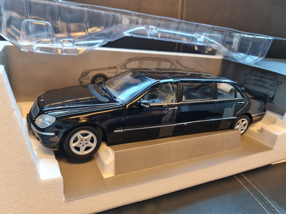 Modèle Réduit Mercedes S600 Pullman - Échelle 1/18 - Marque KK-Scale - Couleur Blanche - Neuf