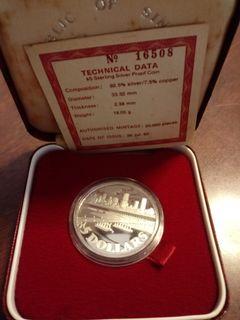 1982 Sterling Silver $5 Proof Coin