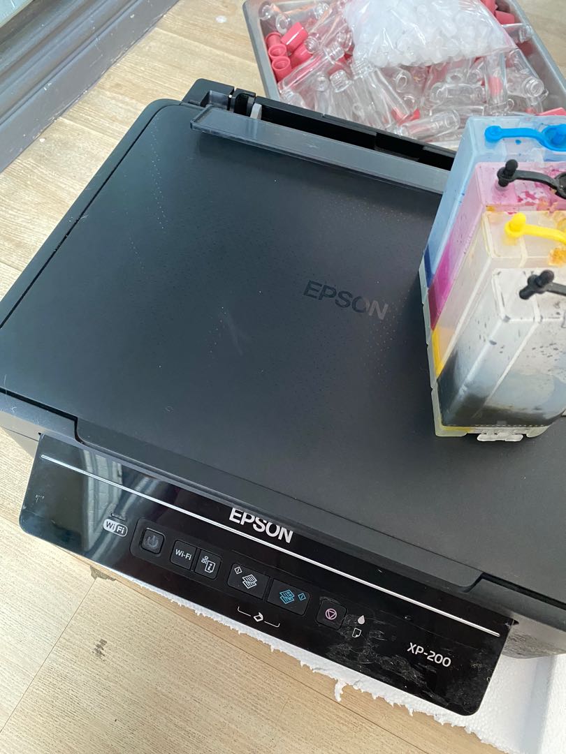 2nd Hand Epson Xp 0 Printer Scanner Computers Tech Printers Scanners Copiers On Carousell