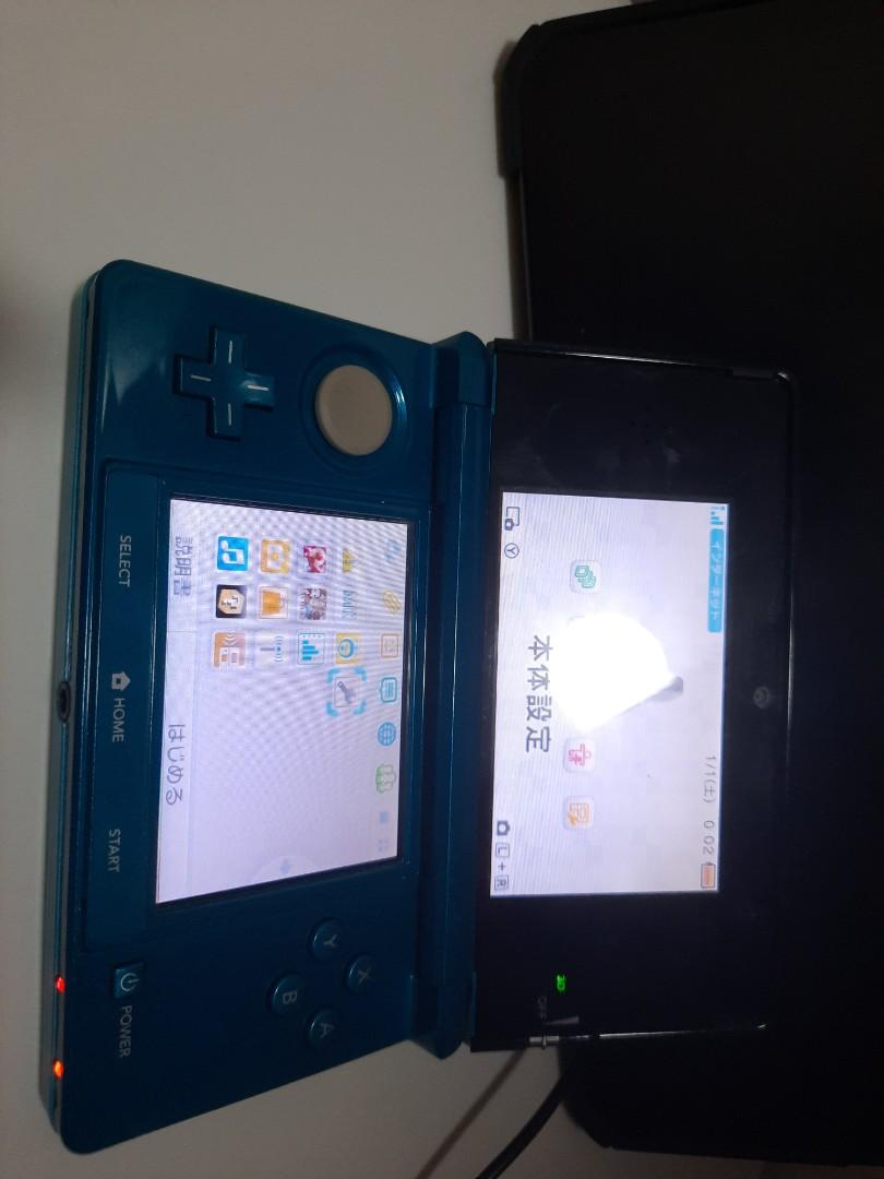 藍色3ds 遊戲機 電子遊戲機 Nintendo 任天堂 Carousell