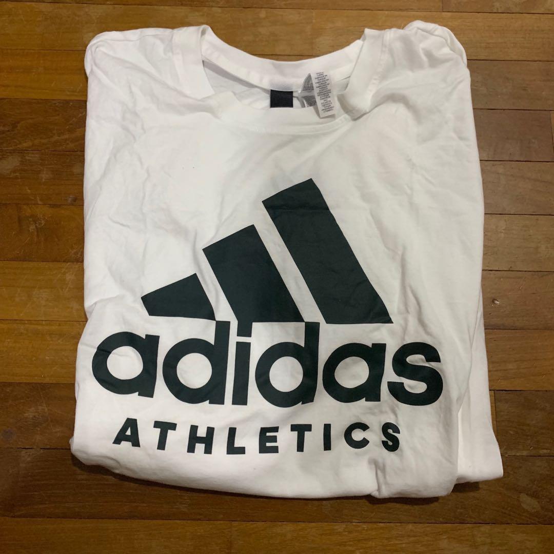 Brand New Adidas Athletics Logo Tee