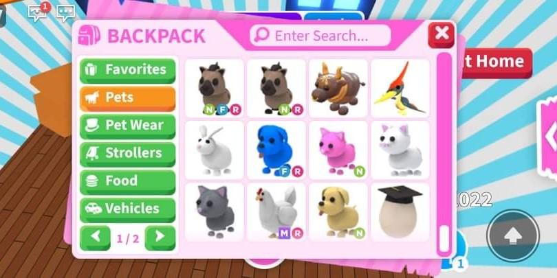 Adopt Me Pets Frost Giraffe Shadow Bat Dragon Parrot Owl Hobbies Toys Toys Games On Carousell