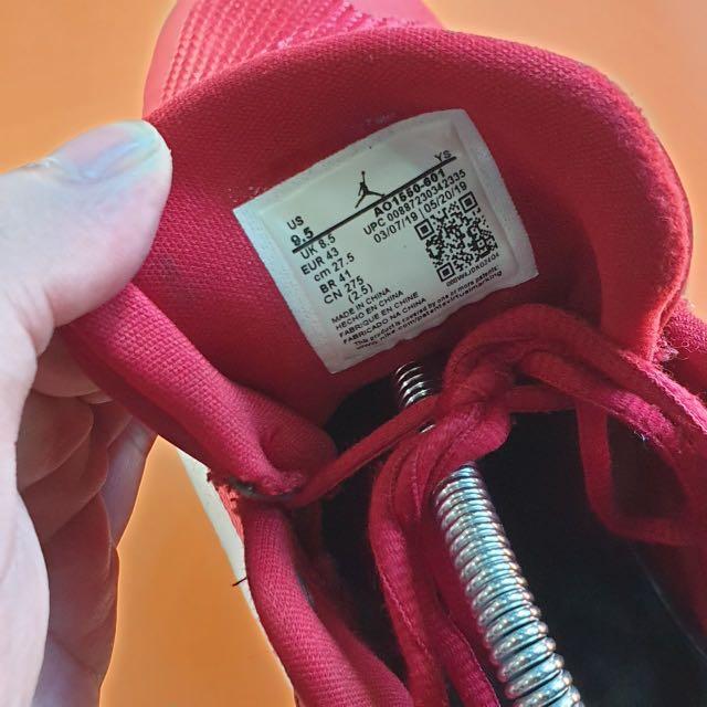 Air Jordan Fly Lockdown Red Shoes 8.5UK Men s Fashion Footwear