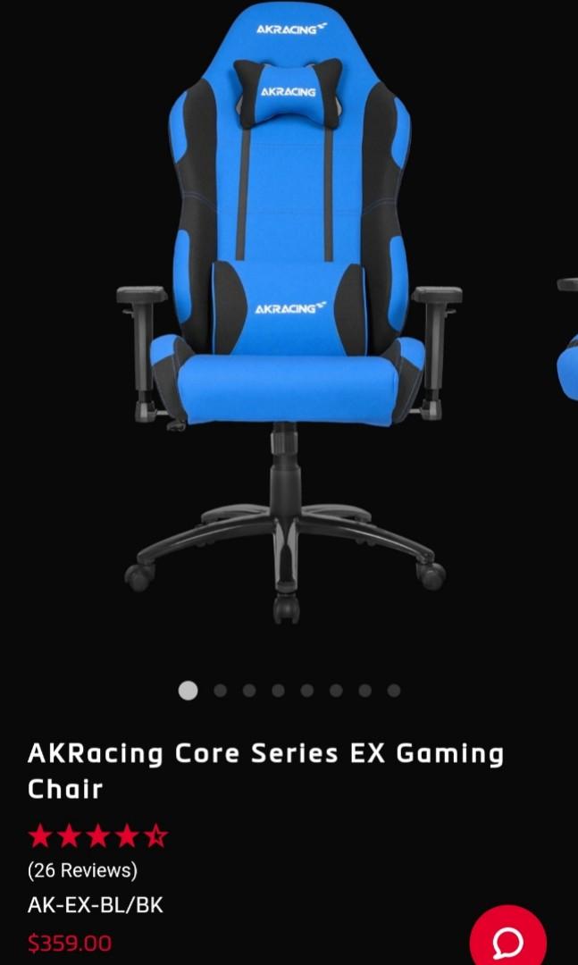 AKRACING CORE SERIES EX GAMING CHAIR MADE IN USA NEW RM1