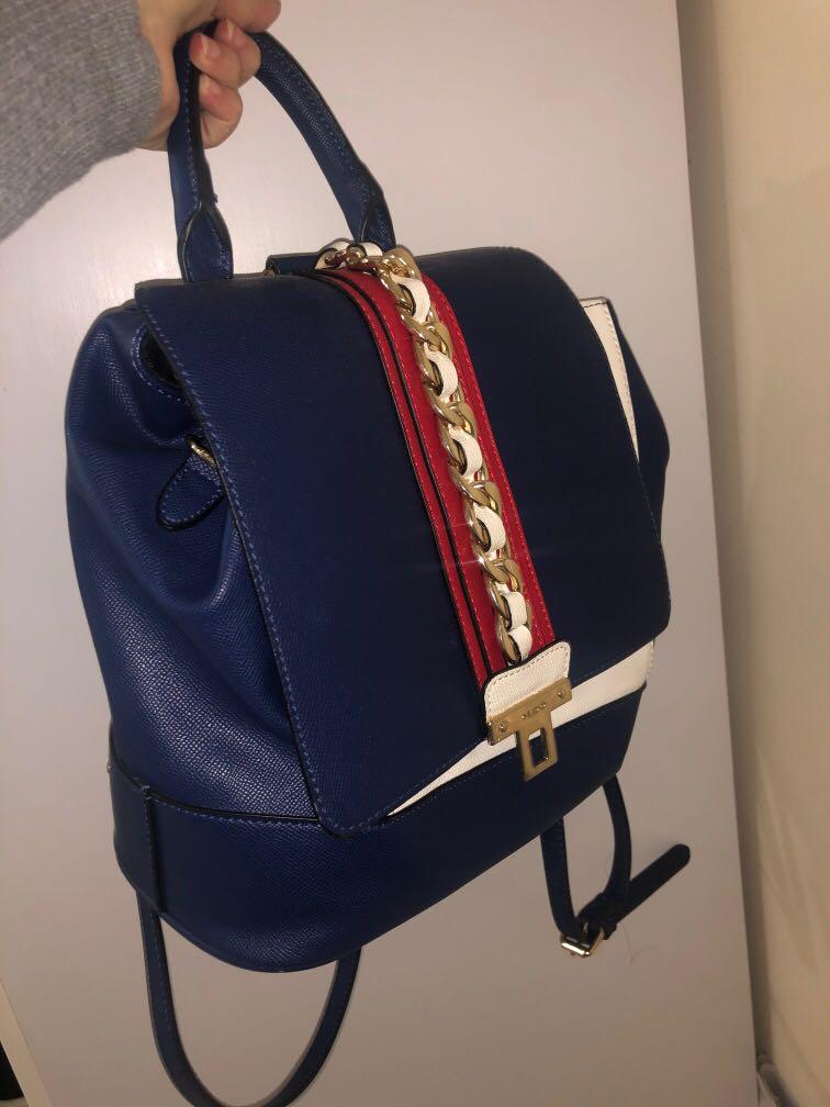 Aldo blue backpack sales