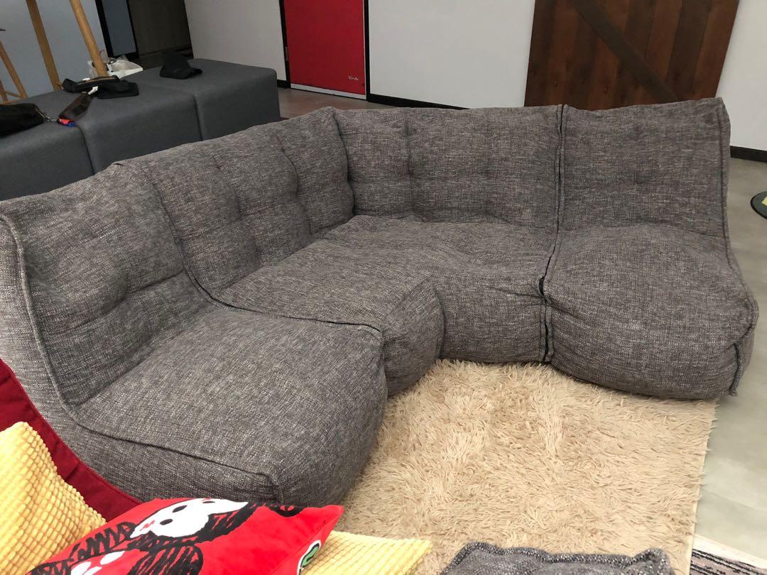 Ambient lounge bean bag Sofa, Furniture & Home Living, Furniture, Sofas