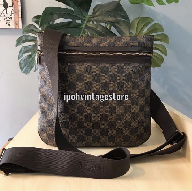 Louis Vuitton Damier Ebene Pochette Bosphore Messenger Bag (Pre Owned),  Luxury, Bags & Wallets on Carousell