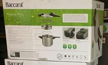 Baccarat rapid pro 10l pressure cooker clearance