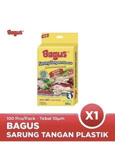 BAGUS Sarung Tangan Plastik 100 pcs