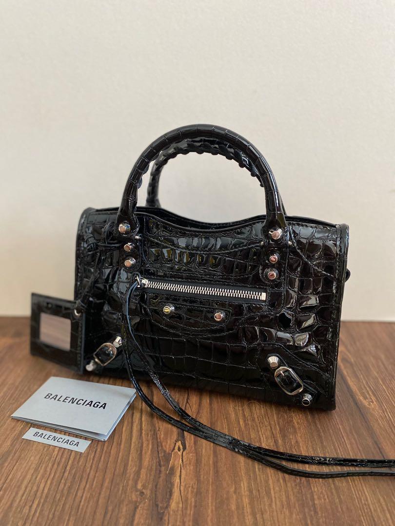 Balenciaga mini 2025 city croco