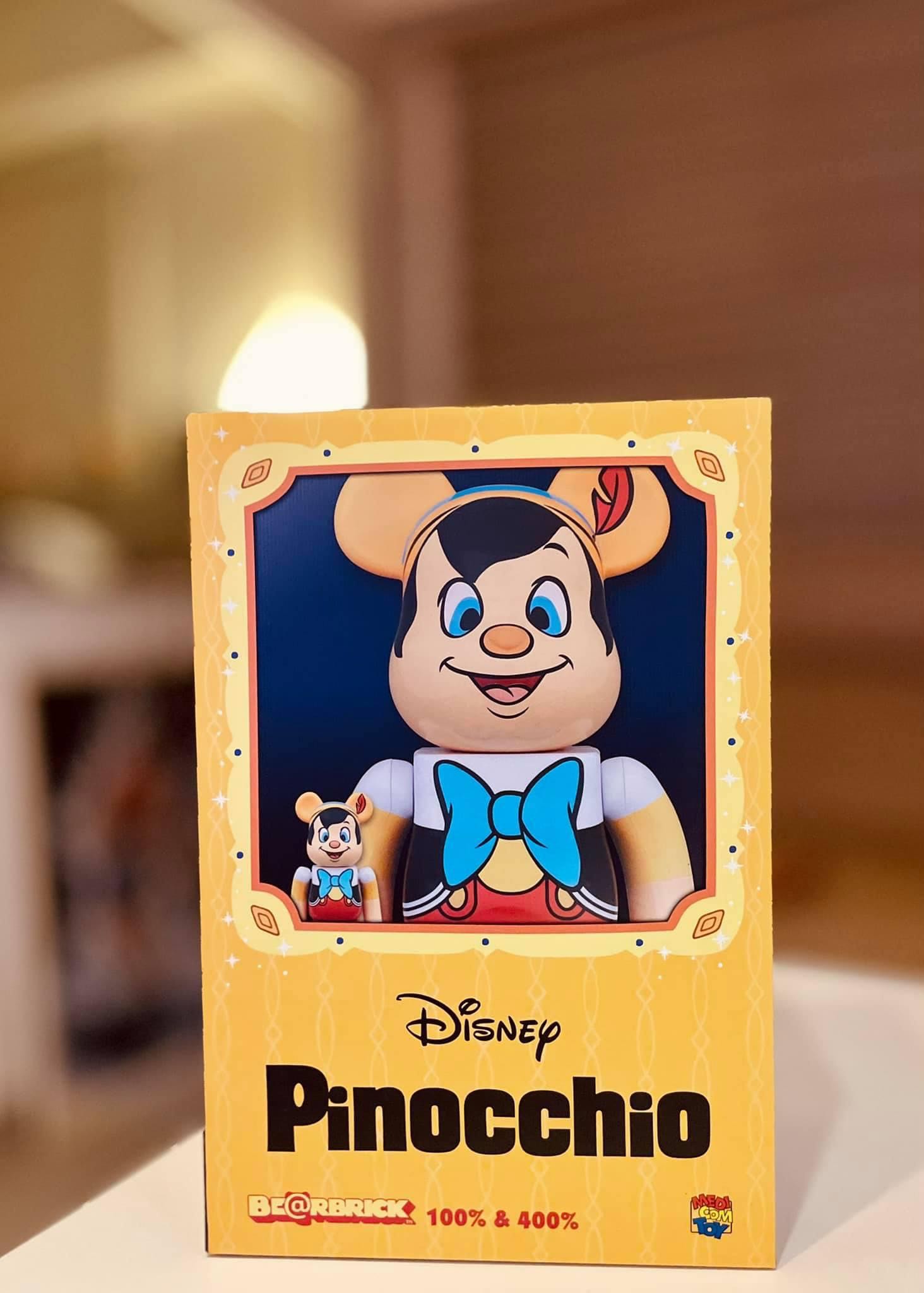 Bearbrick Pinocchio 100 400 Hobbies Toys Toys Games On Carousell