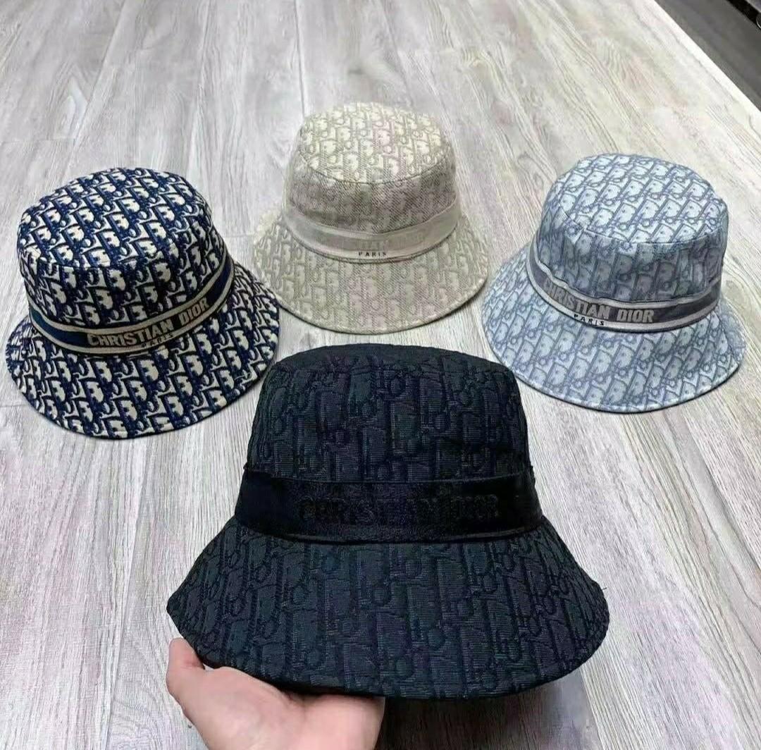 Black dior bucket hat_ Black _, Men's Fashion, Watches & Accessories