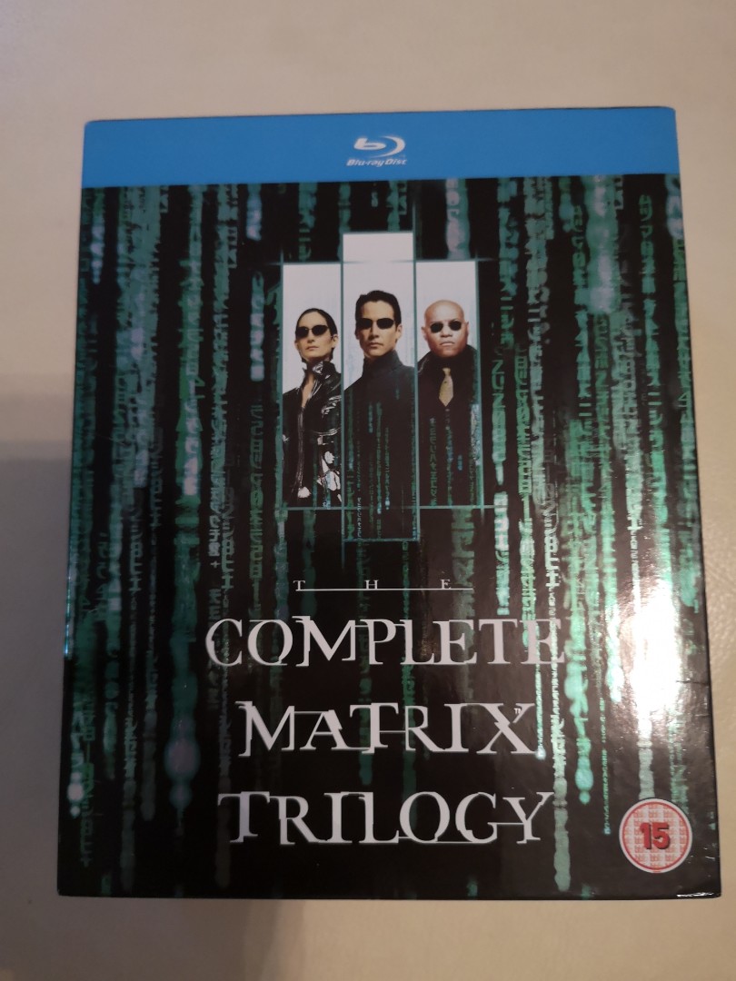 Bluray Complete Matrix Trilogy, Hobbies & Toys, Music & Media, CDs