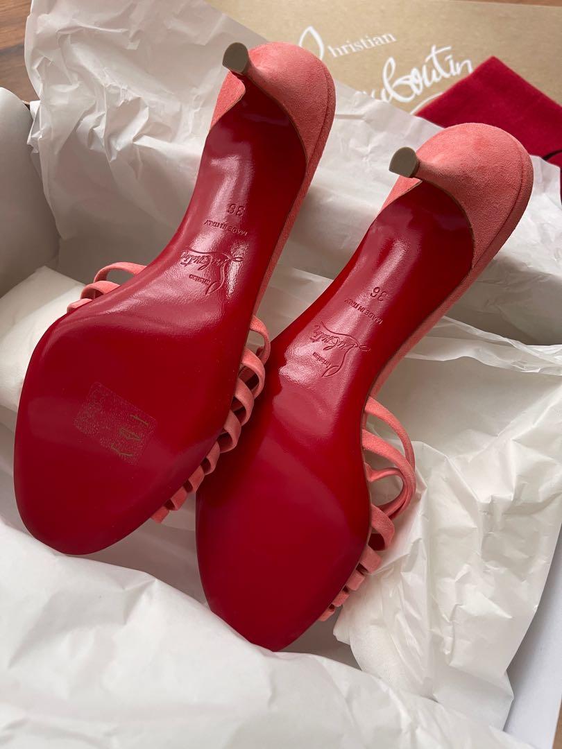 Christian louboutin hotsell fringe heels