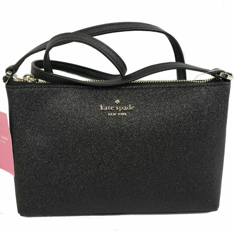 BNWT AUTHENTIC KATE SPADE Joeley Glitter Crossbody Bag, Women's Fashion,  Bags & Wallets, Cross-body Bags on Carousell