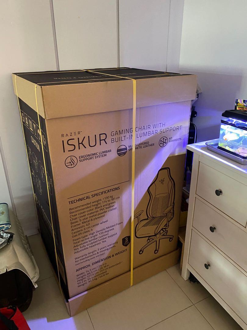 Razer online iskur dimensions
