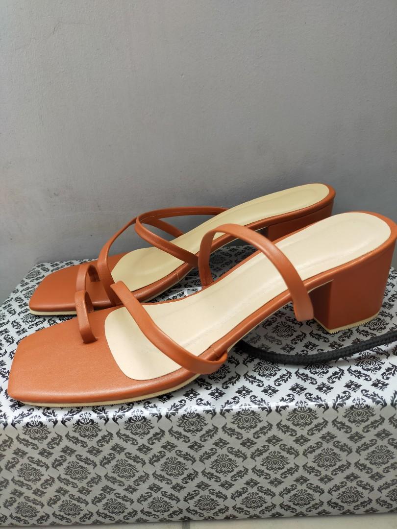 Brown 2 top inch heels