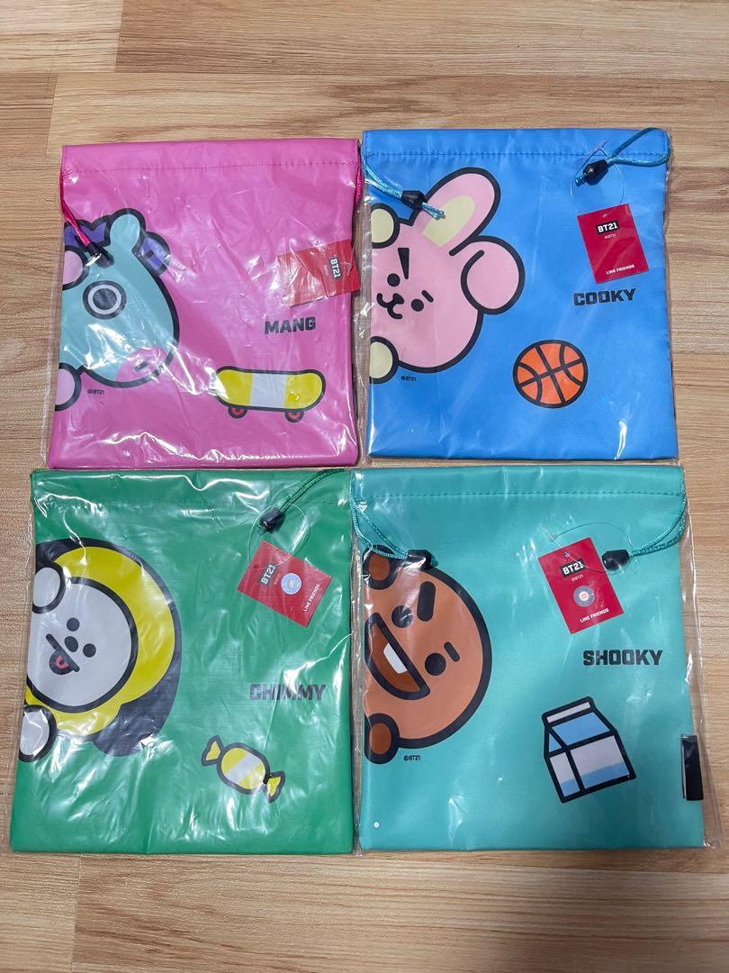 Bt21 sales drawstring bag