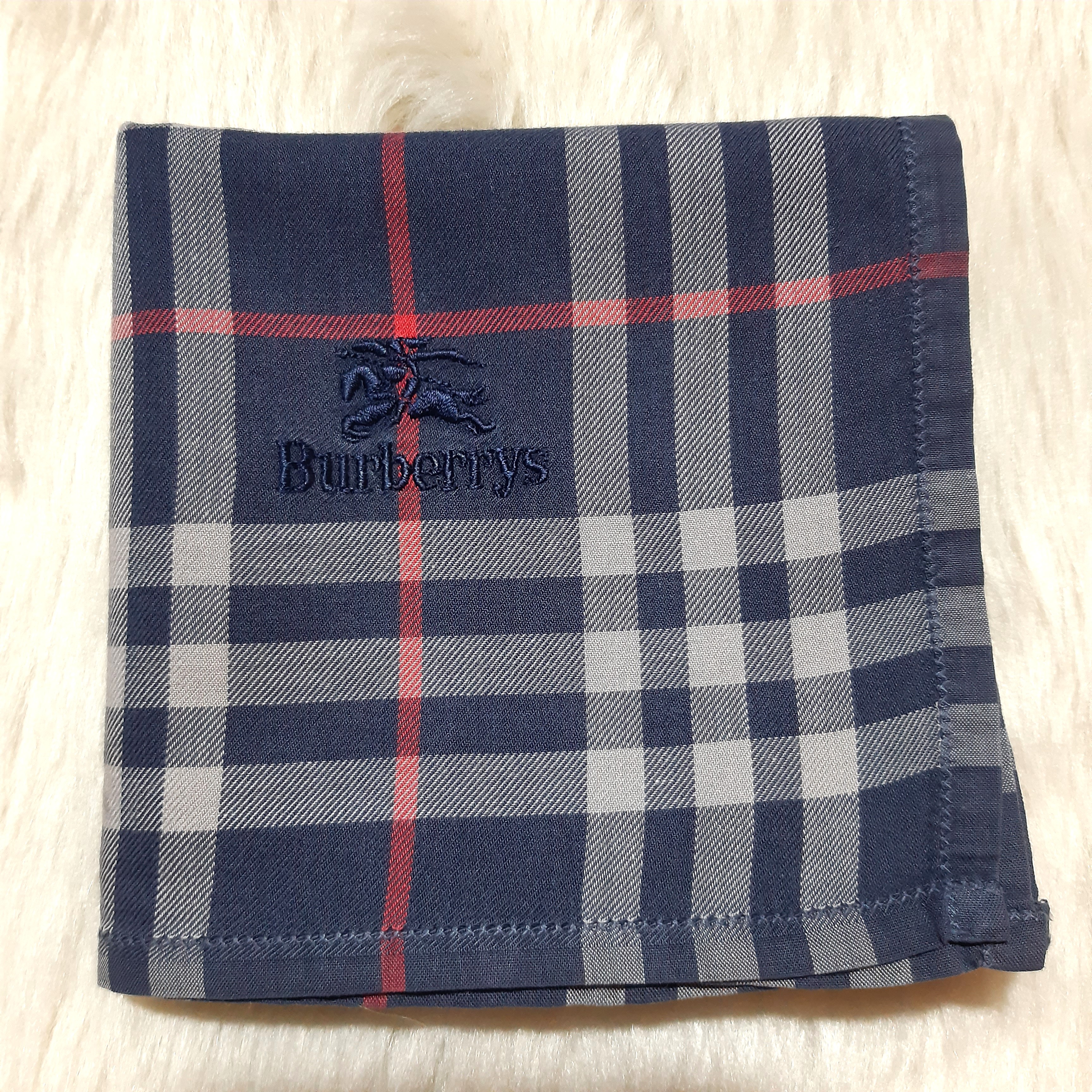 BURBERRY HANDKERCHIEF ?, Men's Fashion, Watches & Accessories, Handkerchief  & Pocket Squares on Carousell