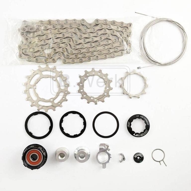 brompton 3 to 6 speed conversion kit