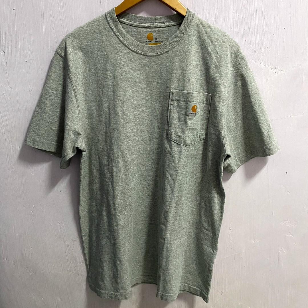 Carhartt K87 - ash gray, Men's Fashion 