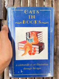 Cats in Books a celebration of cat illustration through the ages by Rodney Dale (vintage art) hardback