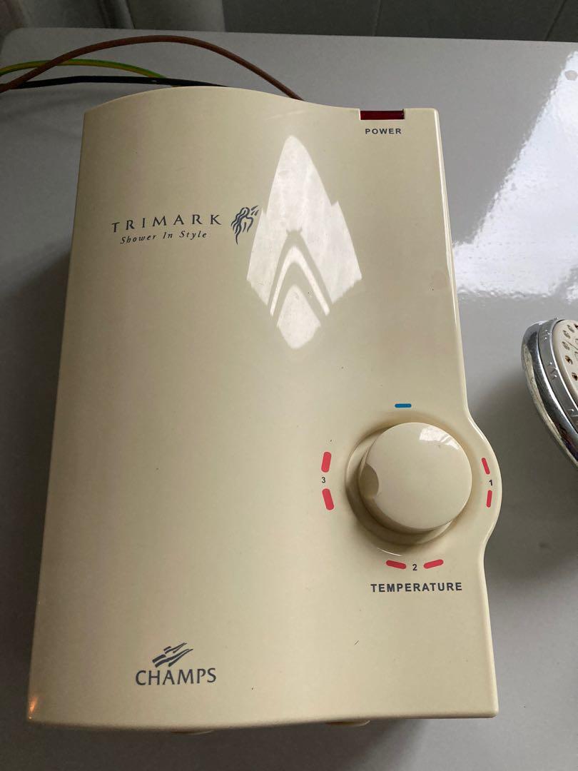 Champs Trimark instant electric water heater, TV & Home Appliances
