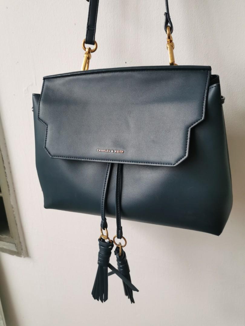 Charles and keith two way backpack store