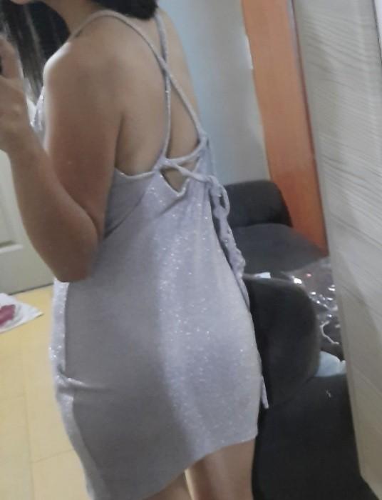 Cocktail Evening dress Small (Category: Dresses) located in Pasig City. Submitted by eunsdeclutter (Listing ID 1088709935, Image 3). Description: Cocktail Evening dress Small never use rfd: Declutter.