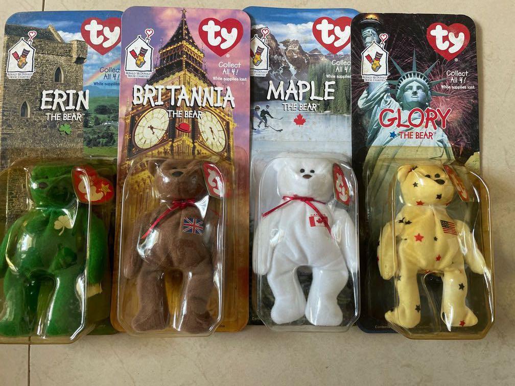古董收藏罕有complete Set Of 4 Ty Ronald Mcdonald House Charities Beanie Bears 古董收藏 古董收藏 Carousell 古董收藏罕有complete Set Of 4 Ty Ronald Mcdonald House Charities Beanie Bears 古董收藏 古董收藏 Carousell