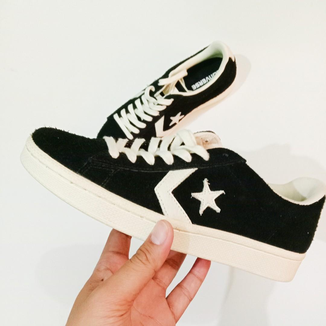 Converse pro leather ox suede outlet