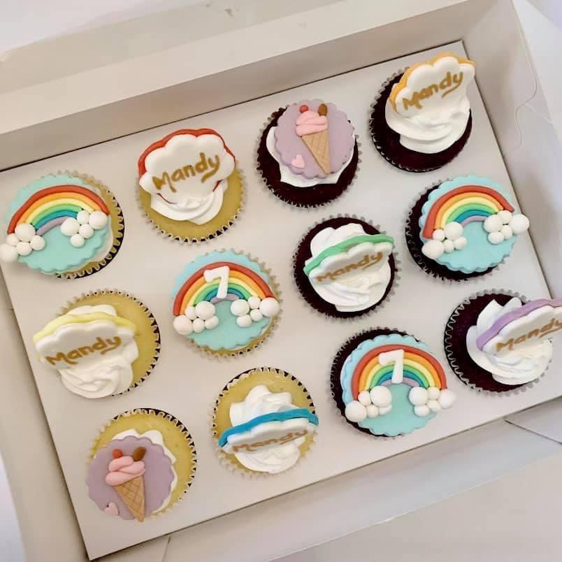 Pinoy icon - tabo  Cupcake designs, Cupcake cakes, Muna