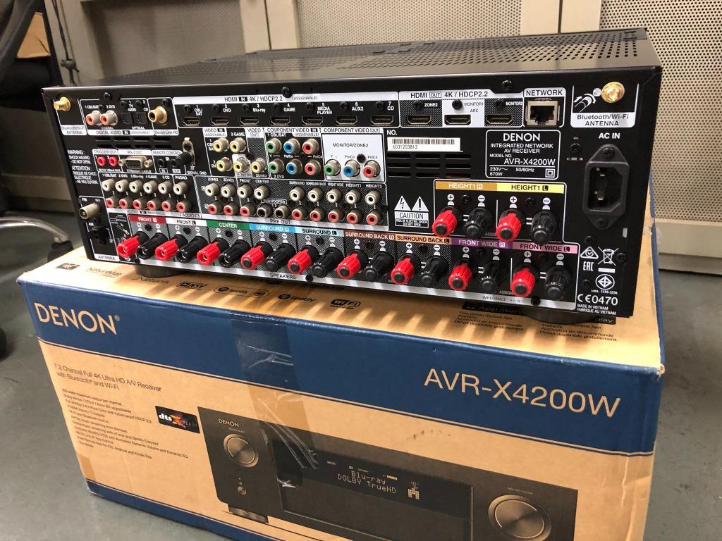 Denon AVRX4200W / Atmos / DTSX / 4K, Audio, Soundbars, Speakers