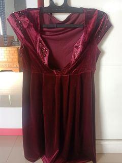 Dress velvet