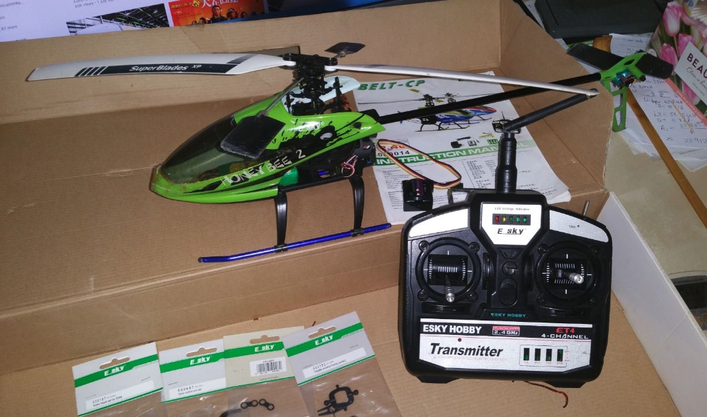 Esky helicopters out of shop business