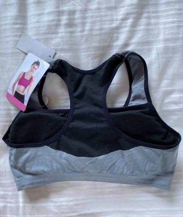 Felancy Grey Sports Bra Women s Fashion Activewear on Carousell