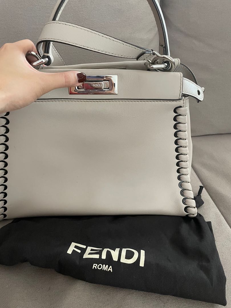 Fendi peekaboo whipstitch store