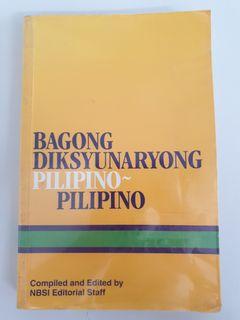 Filipino-filipino dictionary