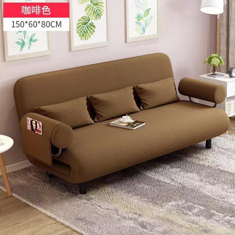 Folding Sofa Bed / Chair (Category: Sofas) located in Manila. Submitted by sportshubb (Listing ID 1088519595, Image 1). Description: Folding Sofa Bed / Chair Adjustable Foldable Price and Size: 120cm x 45cm x 80cm - 8200 150cm x 60cm x 80cm - 9700 09553905436 - Globe 09558494266 - Globe (02) 583 7557 - Landline We can do door to door cash-on-delivery (COD) within Metro Manila Area or provincial area within selected places in Luzon Shipping: Natio