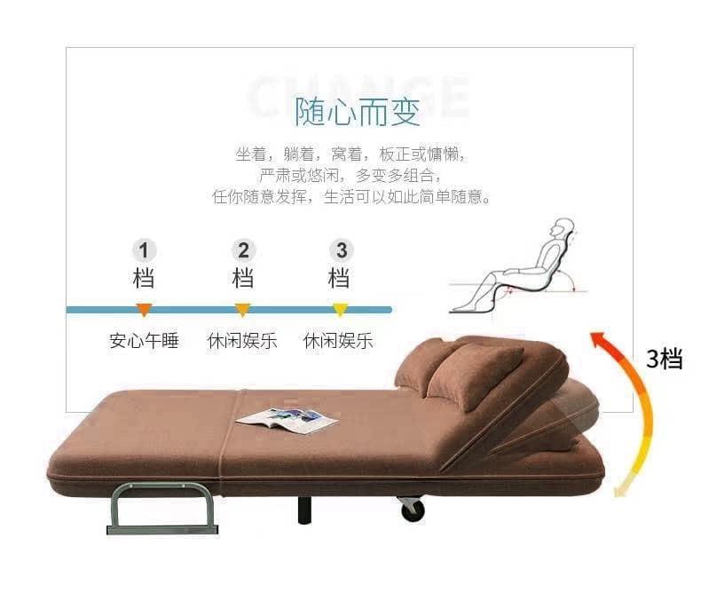 Folding Sofa Bed / Chair (Category: Sofas) located in Manila. Submitted by sportshubb (Listing ID 1088519595, Image 2). Description: Folding Sofa Bed / Chair Adjustable Foldable Price and Size: 120cm x 45cm x 80cm - 8200 150cm x 60cm x 80cm - 9700 09553905436 - Globe 09558494266 - Globe (02) 583 7557 - Landline We can do door to door cash-on-delivery (COD) within Metro Manila Area or provincial area within selected places in Luzon Shipping: Natio